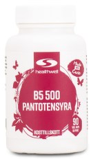 Healthwell Vitamin B5 500 Pantothensyre