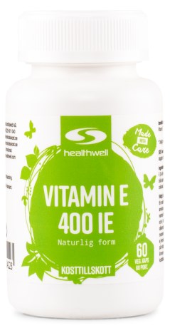 -localization-error-products-images-main-thumbnail- Healthwell Vitamin E 400 IE, 60 kapsler