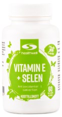 -localization-error-products-images-main-thumbnail- Healthwell Vitamin E+Selen, 60 kapsler