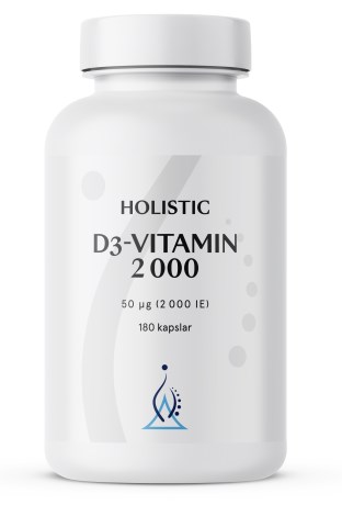 -localization-error-products-images-main-thumbnail- Holistisk vitamin D3 2000 IE, 180 kapsler, 2000 IE