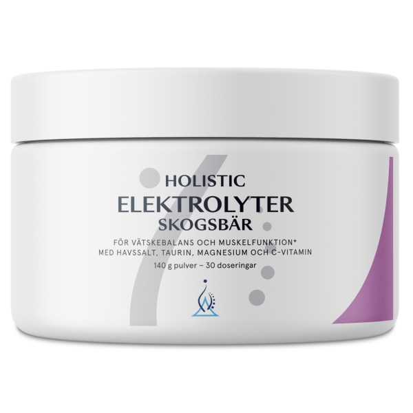 Holistic Elektrolytter, Skovbær, 140 g billede
