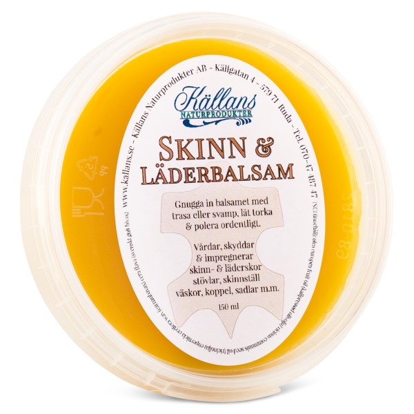 Naturlig skind og læderbalsam, 150 ml