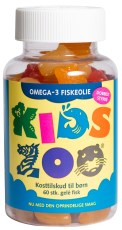 KidsZoo Fiskeolie Tyggetabletter