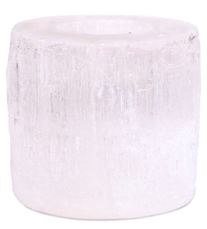 -localization-error-products-images-main-thumbnail- Kristallpunkten Selenit Fyrfadsstage Rund, 1 stk