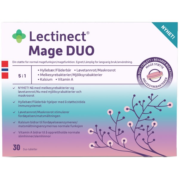 Lectinect Mave DUO, 30 tabletter