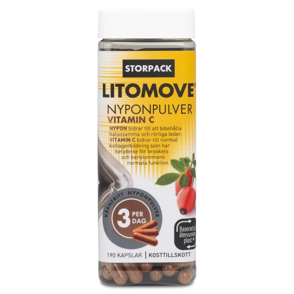 LitoMove kapsler, 190 kapsler