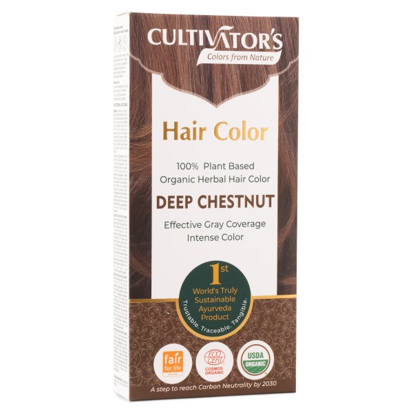 Miraz Organic Cultivators Hair Colors, 1 stk, Deep Chestnut billede