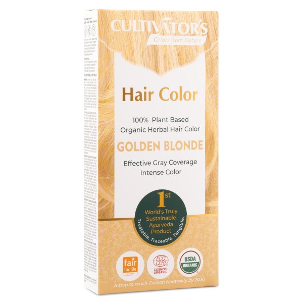 Miraz Organic Cultivators Hair Colors, 1 stk, Golden Blonde billede