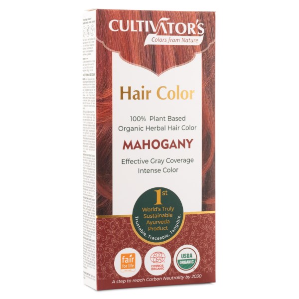 Miraz Organic Cultivators Hair Colors, 1 stk, Mahogany billede