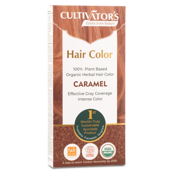 Miraz Organic Cultivators Hair Colors, 1 stk, Caramel billede