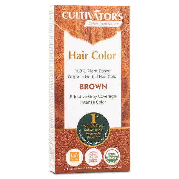 Miraz Organic Cultivators Hair Colors, 1 stk, Brown billede