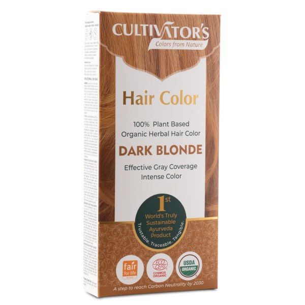 Miraz Organic Cultivators Hair Colors, 1 stk, Mørk blond billede