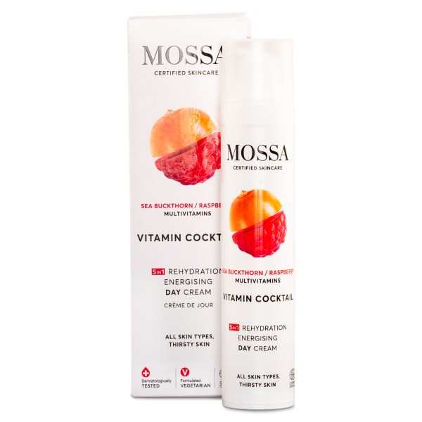 Mossa Vitamin Cocktail Rehydration Energising Day Cream, 50 ml billede