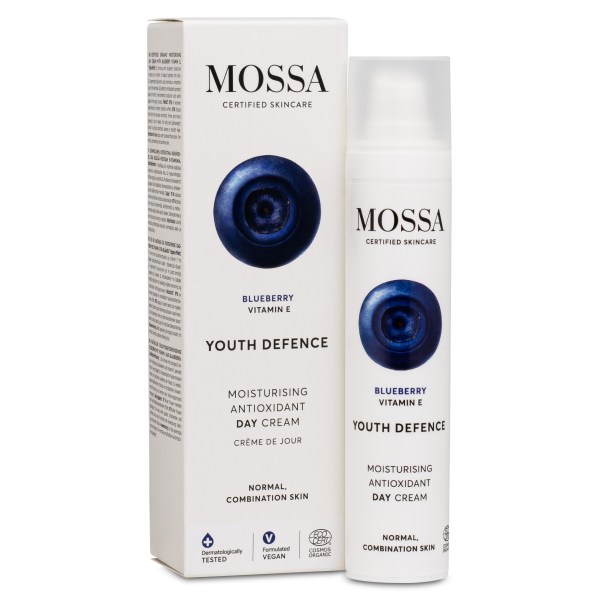 Mossa Youth Defence Moisturising Antioxidant Day Cream, 50 ml
