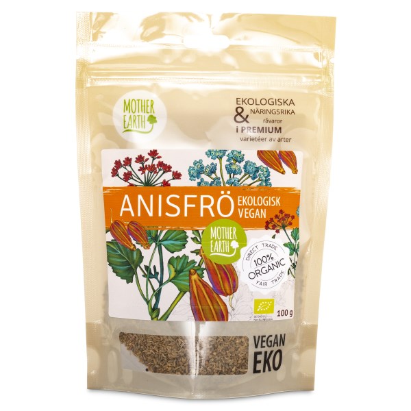 Mother Earth Anisfrø Øko, 100 g