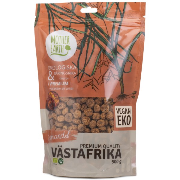 Mother Earth Jordmandel RAW & ØKO, 500 g