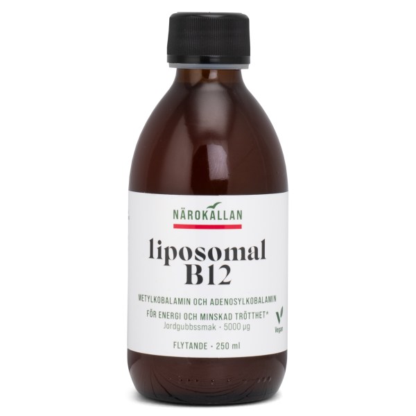 Närokällan Liposomal B12 5000 mcg, 250 ml