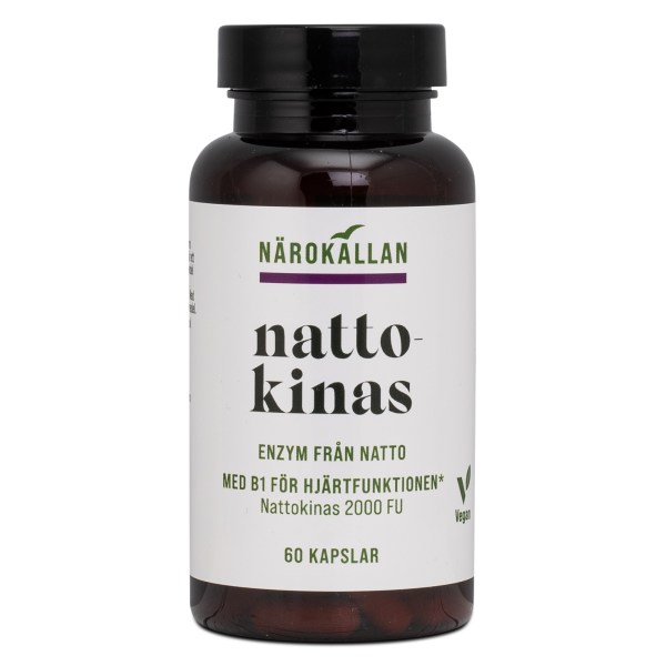 Närokällan Nattokinase, 60 kapsler
