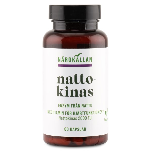 Närokällan Nattokinase, 60 kapsler