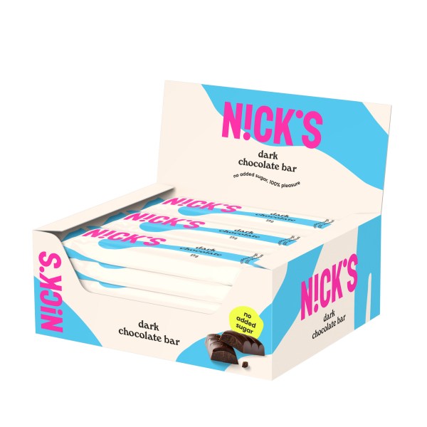 Nicks Chocolate, Mørk chokolade, 15-pak