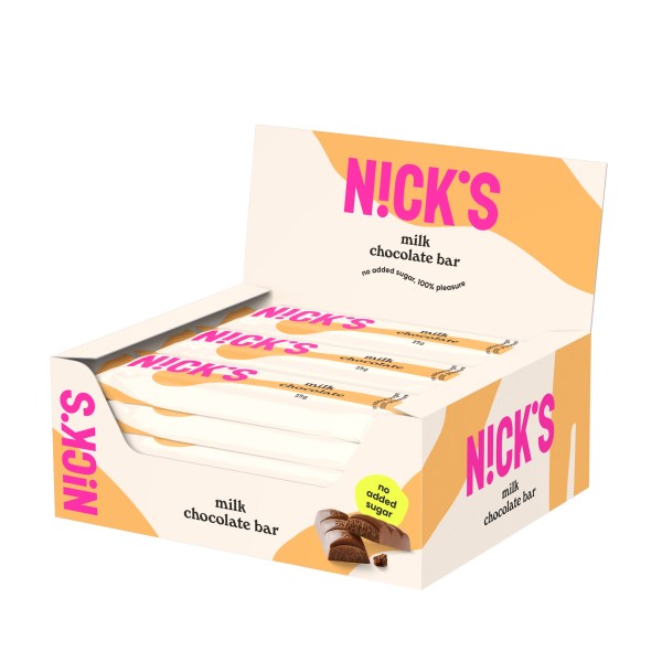 Nicks Chocolate, Milk Chocolate, 15-pak