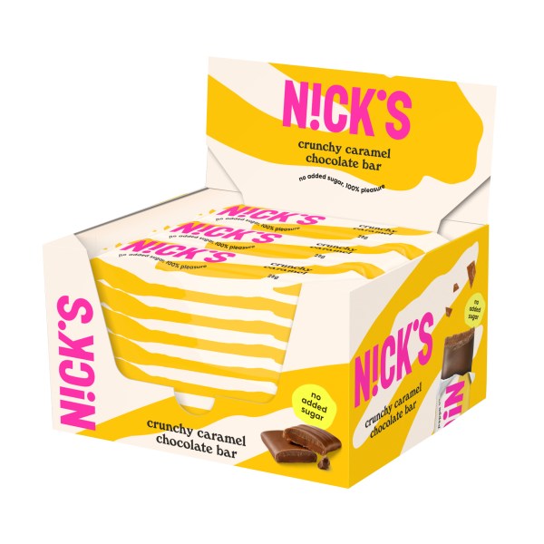 Nicks Crunchy Caramel, 21 pack