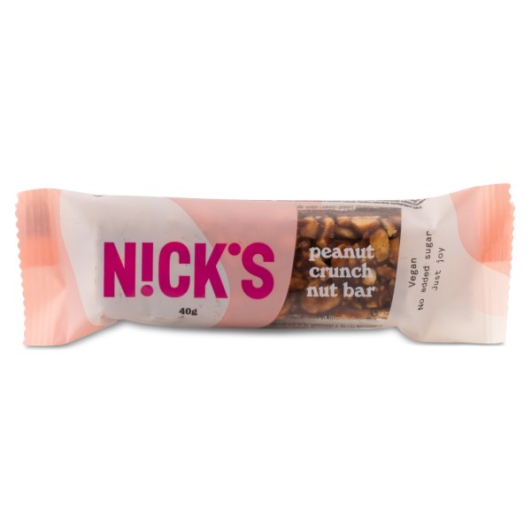 Nicks Nut Bar, Peanut Crunch, 1 stk billede