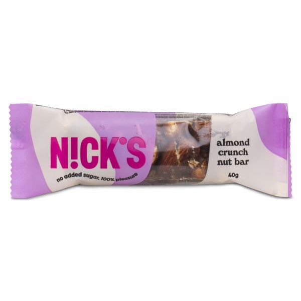Nicks Nut Bar, Almond Crunch, 1 stk billede