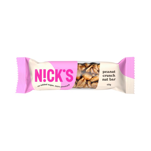 Nicks Nut Bar, Peanut Crunch, 1 stk billede