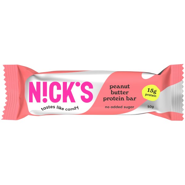 Nicks Protein Bar, Peanut butter, 1 stk billede