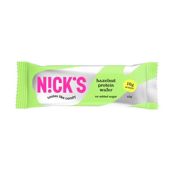 Nicks Protein Wafer, Hazelnut, 1 stk billede