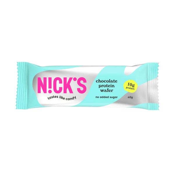 Nicks Protein Wafer, Chocolate, 1 stk billede