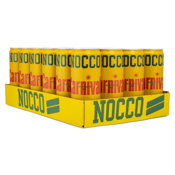 NOCCO BCAA, Carnival, Koffein, 24-pak