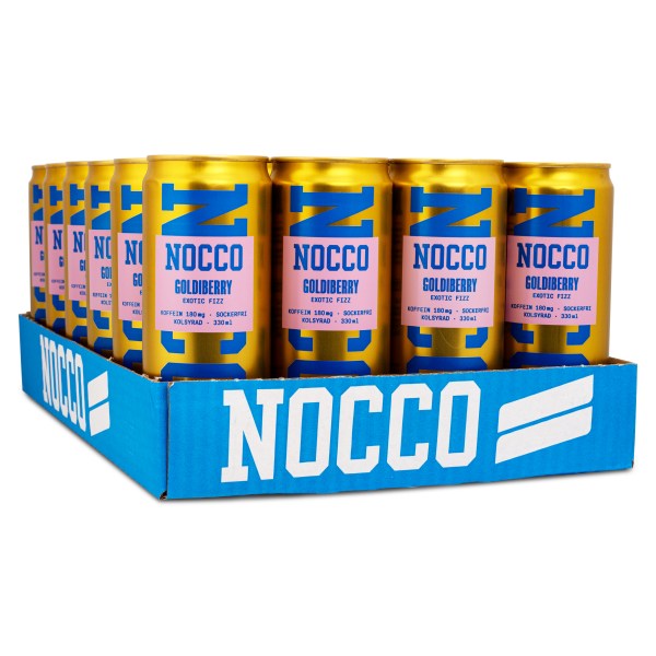 NOCCO BCAA, Goldiberry, 24-pak