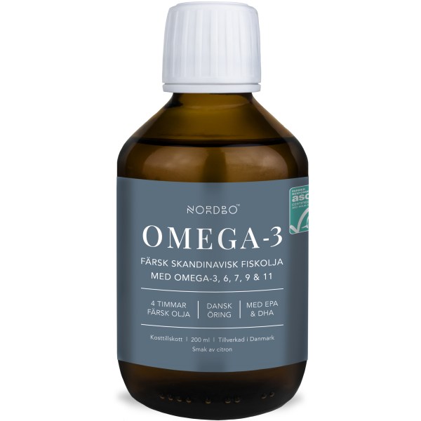 Nordbo Omega-3 ASC, 200 ml billede