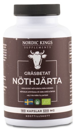 -localization-error-products-images-main-thumbnail- Nordic Kings Grsfodret Oksehjerte KO, 180 kapsler