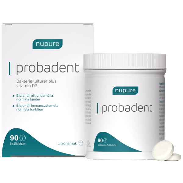 Nupure Probadent, 90 Sukkerpiller