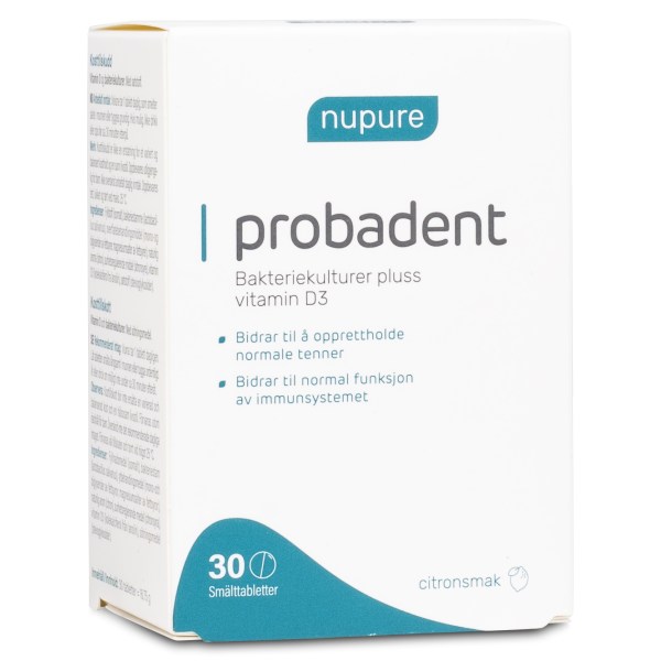 Nupure Probadent, 30 Sugetabletter