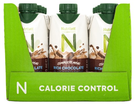 -localization-error-products-images-main-thumbnail- Nutrilett Less Sugar Smoothie, Rich Chocolate, 12-pak