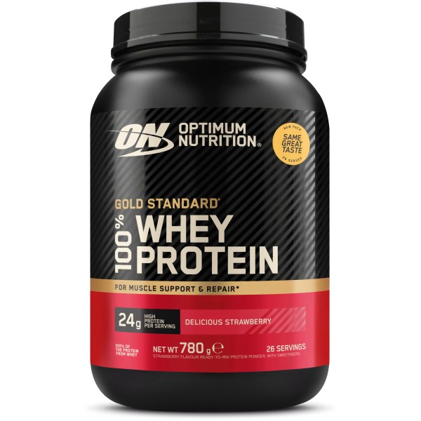 100% Whey Gold Standard, Jordbær