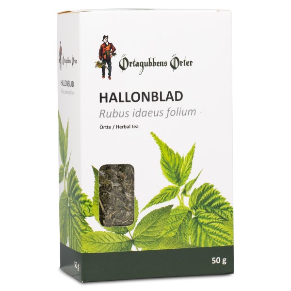 Örtagubben Hindbærblade, 50 g