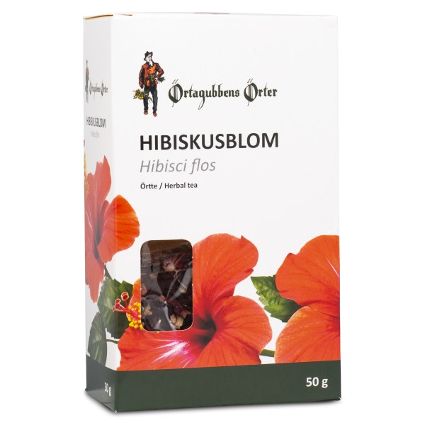 Örtagubben Hibiscusblomst, 50 g