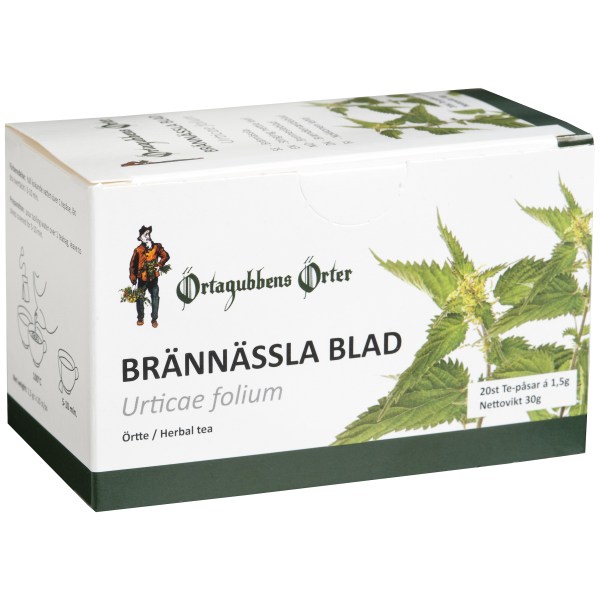 Örtagubben Te Brændenældeblade, 20 poser