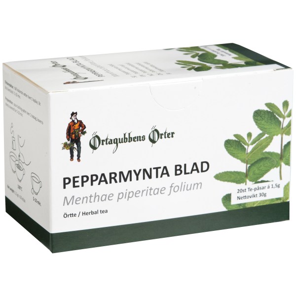 Örtagubben Pebermynteblade Te, 20 poser