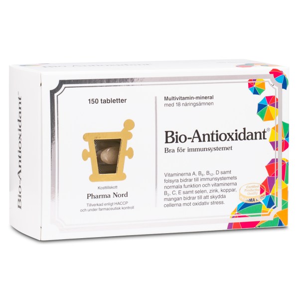 Pharma Nord Bio-Antioxidant, 150 tabletter billede