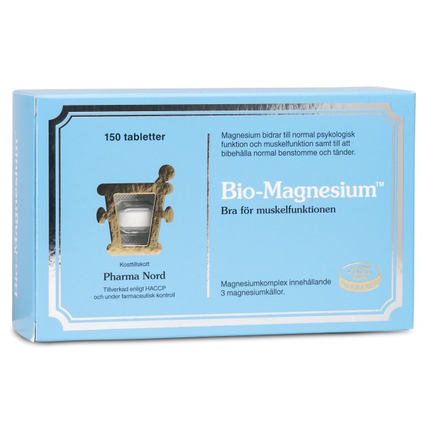 Pharma Nord Bio-Magnesium, 150 tabletter billede