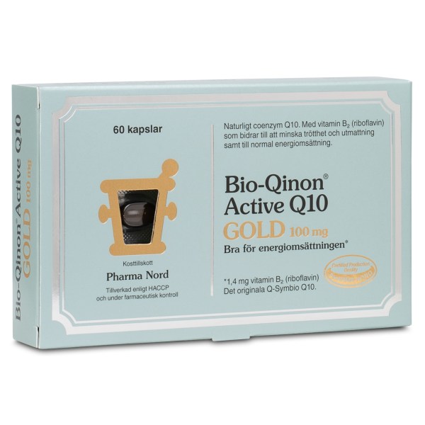 Pharma Nord Bio-Qinon Active Q10 Gold, 60 kapsler billede