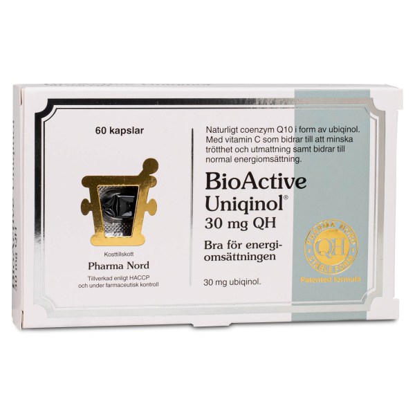 Pharma Nord BioActive Uniqinol Q10 , 60 kapsler