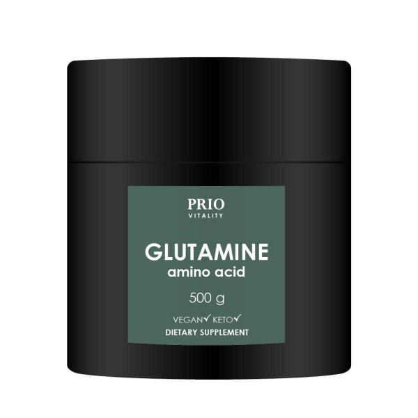 Prio Vitality Glutamine, 500 g