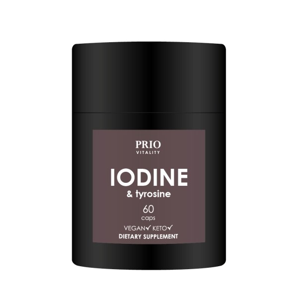 Prio Vitality Iodine & Tyrosine, 60 kapsler